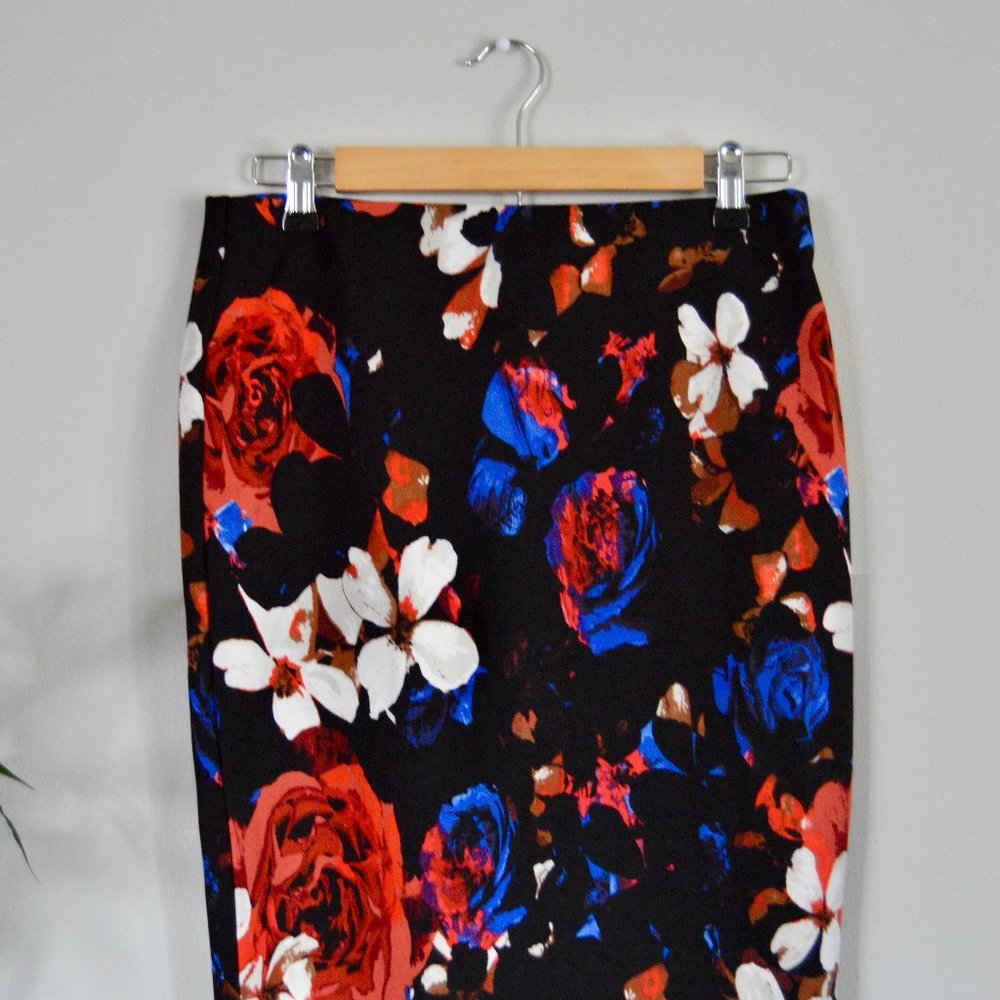 Floral Pencil Skirt